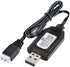 TAODAN 7.4V USB Charger Cable with XH-3Pin Plug Circuit Protection Compatible with Remote