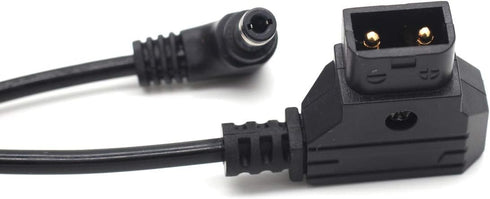 Anton Bauer D-Tap to 12V DC2.5 Right Angle Power Coiled Cable for KiPRO LCD Monitor