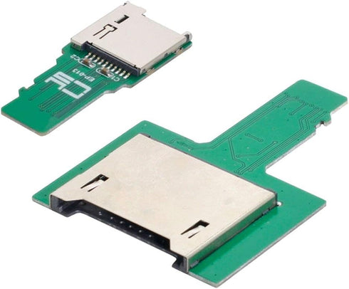 Chenyang 2Pcs TF Micro SD Card Male to SD Card Female Extension Adapter, PCBA SD/SDHC/SDXC UHS-III UHS-3 UHS-2