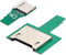 Chenyang 2Pcs TF Micro SD Card Male to SD Card Female Extension Adapter, PCBA SD/SDHC/SDXC UHS-III UHS-3 UHS-2