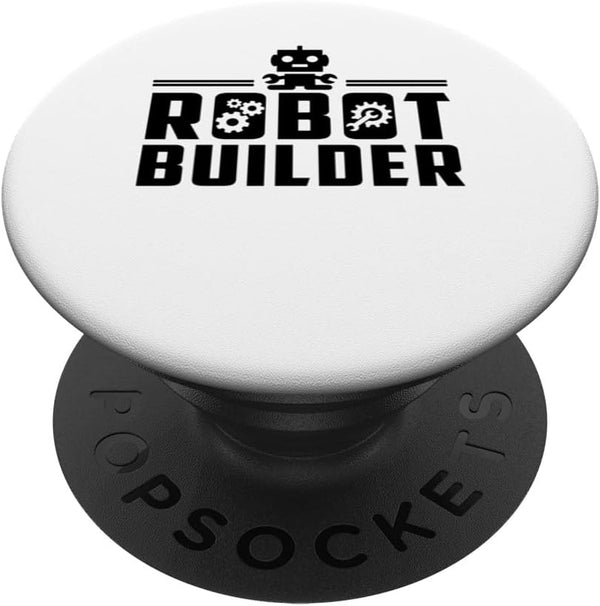 Funny Robot Engineering PopSockets Standard PopGrip for Robot Builder Robotics Engineer