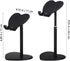 BESTOYARD 7.08 3.93 Inches Heart Shaped Desktop Tablet Stand, Valentine's Day Adjustable Metal Phone Holder for Desk