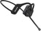 Bluetooth Phone Headset Wireless with Noise Cancelling Microphone, Open Ear Air Conduction Headphones with Mic for