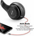 Upgraded Hybrid Noise Cancelling Headphones, Wireless Bluetooth with Mic, Deep Bass, Soft Earpads