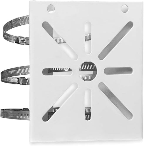 WiTi Universal Vertical Pole Mount for Security Camera, Solid Metal Bracket for CCTV Cameras