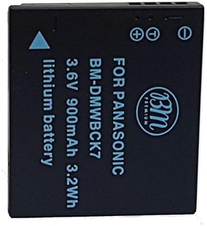 Pack of 2 DMW-BCK7 Batteries And Battery Charger for Panasonic Lumix DMC-FH25 DMC-FH27 DMC-FP5 DMC-FP7 DMC-FS16 DMC-FS18 DMC-FS22 DMC-FS35 DMC-FS37 DMC-S1 DMC-S2 DMC-S3 DMC-SZ1 DMC-SZ5 DMC-SZ7 DMC-TS20 DMC-TS25 Digital Camera + More!