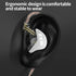 erjigo Wired in-Ear Earbuds Headphones, CCA CRA Dynamic Crystal-Clear Sound, Ergonomic Comfort-Fit, Noise Isolating,
