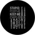 Correction Officer Stupid Keep Me Employed Dad PopSockets Swappable PopGrip