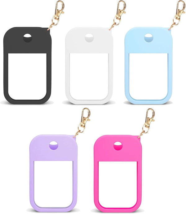Charunee 5Pcs Hand Sanitizer Spray Case Compatible with Touchland, Protective Hand Sanitizer Spray