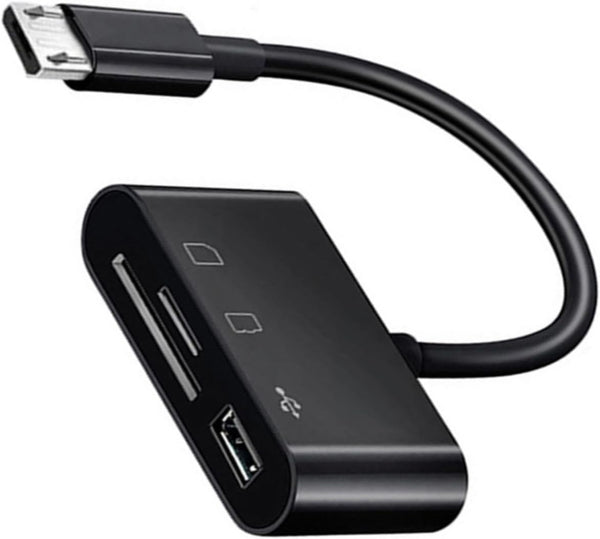 wengjack Compactly USB C Card Reader USB C to Memory Card Reader for
