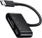 wengjack Compactly USB C Card Reader USB C to Memory Card Reader for