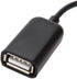 Micro USB to USB Female Adapter Cable for OTG Devices & Power Charging - Compatible with Various Models