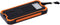 wkao Solar Power Bank 10000Mah, Orange, Dual USB Output, Shockproof & Dustproof with