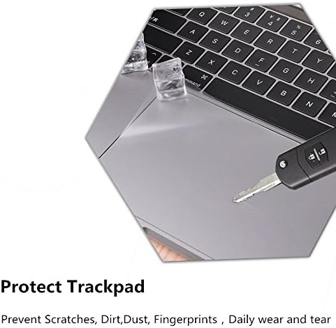 Se7enline Track Pad Protector for MacBook Pro 16" Touch Bar Model A2141, M2 M1 Pro/Max A2485 A2780 (2 Packs),