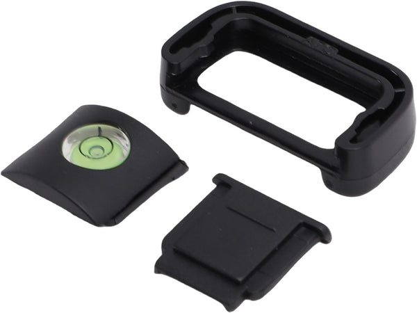 A7C Camera Eyecup Viewfinder Eyepiece, Camera Eyecup Hot Shoe Cover, Protector Cap Kit with Bubble Spirit Level, Ideal