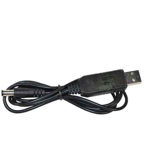 HQRP 5V USB to DC 9V Step-Up Module Converter Cable for Portable DVD Player, Bluetooth Speaker, Household Electronics