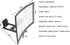 12" 3D Curved HD Screen Magnifier for Cell Phone with Foldable Stand, Compatible with All Smartphones