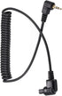 2.5mm-C3 Camera Remote Control Shutter Release Cable Cord for Canon EOS 6D Mark II, 5D Mark IV III II, 5DS 5DR, 7D Mark II, 1D X Mark II, 1D, 1DS Mark II, III, Mark III, IV/1DC 1DX D60 5D 7D Series