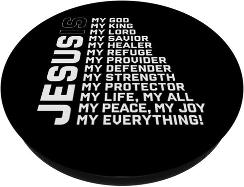 God Believer Gift Jesus Christian Lord Jesus Definition PopSockets Standard PopGrip