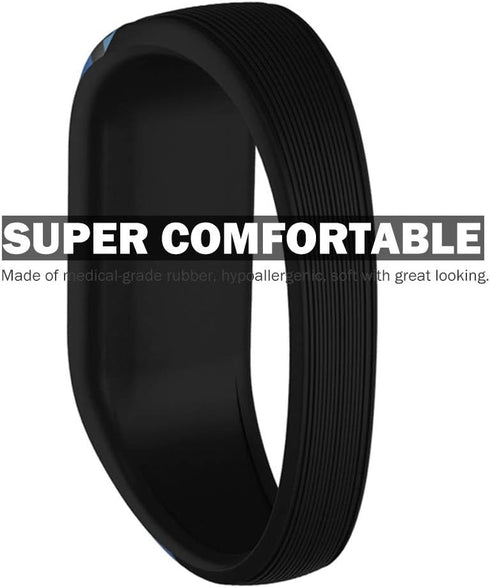 Replacement Bands Compatible with Garmin Vivofit jr/jr 2/3, Silicon Stretchy Watch Bands for Kids