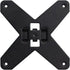 Wall Mount Adapter Steel Bracket Plate for Sceptre Monitor C255B-FWT240 C345B-QUT168, Black