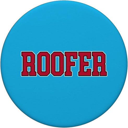 PopSockets Standard PopGrip Roofer College And Construction Worker Roofing