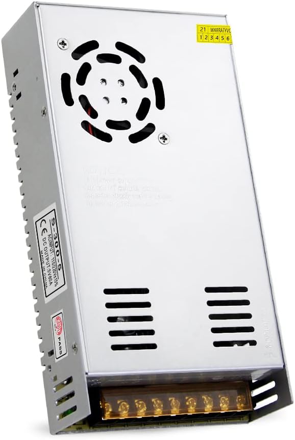 Aclorol 5V Power Supply 70A 350W 110V / 220V AC to DC 5V