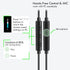 CGS-W1A USB Earbuds with USB-A to C Adapter, Clear Mic, Deep Bass, Compatible with Samsung, Laptops, Mac.