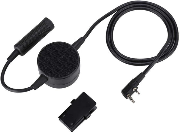 TCI PTT for Radio Walkie Talkie Headset, K Head Push to Talk PTT, TCI Round Waterproof PTT for Two Way Radio