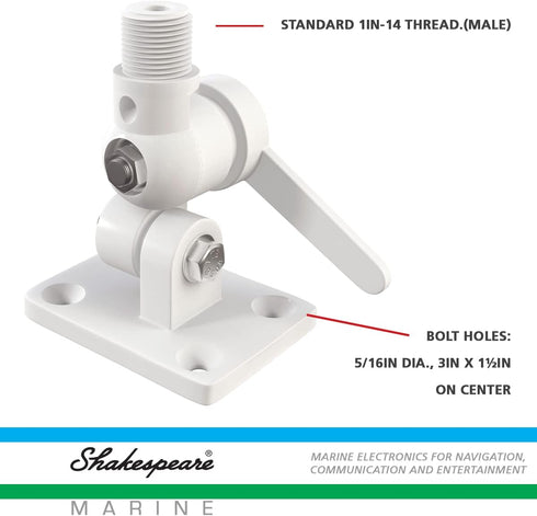 Shakespeare Antenna Mount Nylon Ratchet