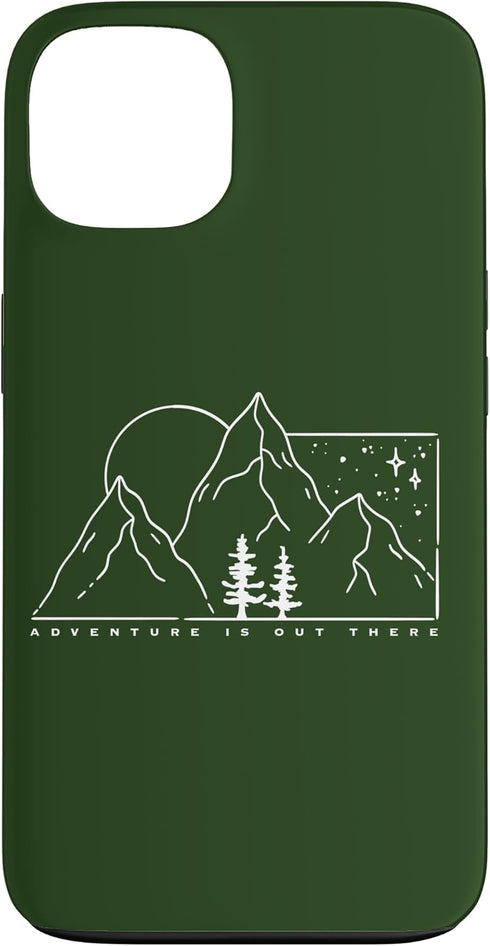 Vintage Granola Boy Aesthetic Salty Granola Girl Camping PNW Case for iPhone 13