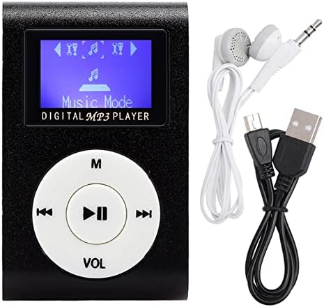 GOWENIC Portable Mp3 Player, 1.8Inch Lcd Screen Mini Digital Mp3 Music Player Metal