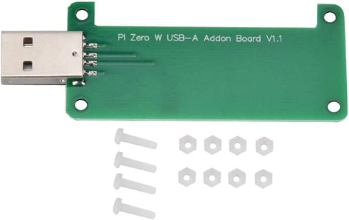 USB Dongle Expansion Board for Zero 1.3/Zero W, Plug and Play Adapter for Developers, Cybersecurity Projects