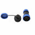 TY28 6 Pin 25A Aviation Waterproof Connector - Male Female 12ga Wire Plug Socket Screw-Crimp Solder-Free