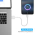 Short Micro USB Cable Compatible with Fire HD Tablets, Samsung Galaxy Tab A, E, S2, 3, 4, USB Charger Cord