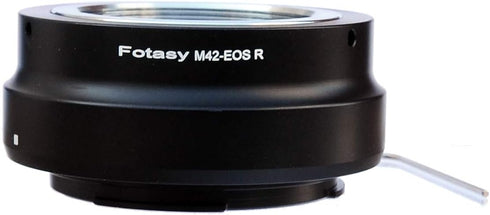 Fotasy M42 42mm M42 M42 R3 R5 R6 R7 R10 Adjustable Screw Mount Lens to Cannon EOS RF Mount Adapter, RF Adapter, Lens