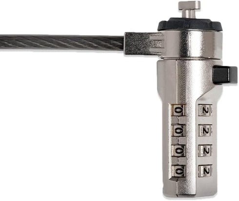 ChargeTech Anti-Theft Combination Cable Lock for Securing Laptops, Computers, Tablets, and Devices