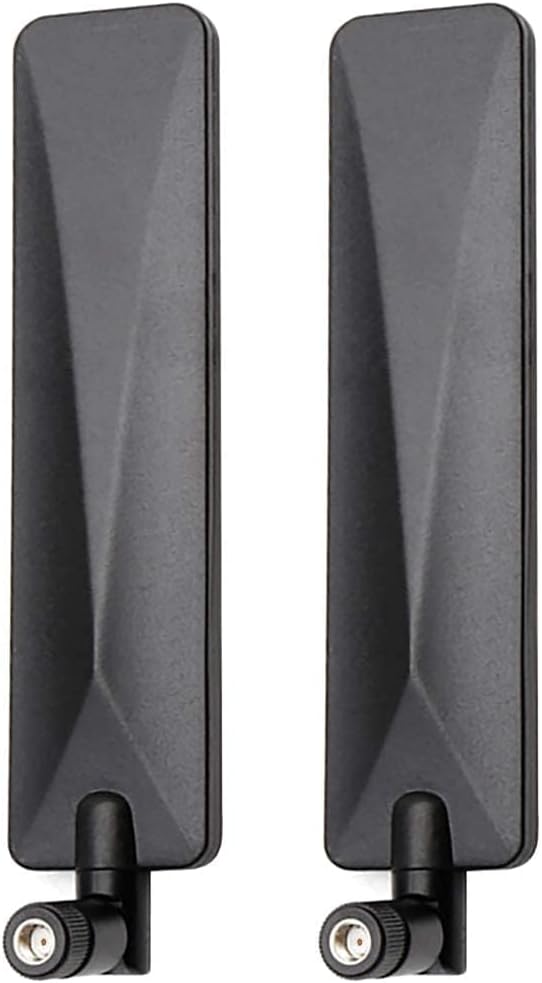 BINGFU 4G LTE Cellular Trail Game Camera Antenna 9dBi RP-SMA Male (2-Pack) Compatible