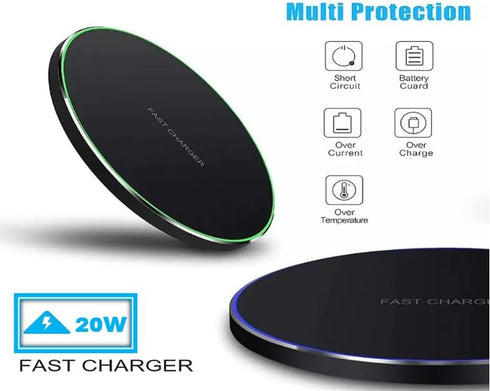 20W Wireless Charger USB-c Fast Charge Qi Certified 15w Magnetic Wireless Charger Pad Phone Wireless Charger Android for iPhone