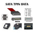 chenyang PS3 Hard Disk SATA 7Pin Male to ESATA 7Pin Female Extension Cable 50cm