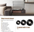 Vinyl Record Player Turntable with Built-in Bluetooth Receiver, 2 Stereo Speakers, 3 Speed Portable Retro Record Player