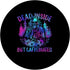 PopSockets Swappable PopGrip - Dead Inside But Caffeinated Coffee Lover Skeleton Caffeine
