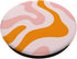 Abstract Pattern Design Pink Orange PopSockets Standard PopGrip