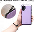 TORU CX PRO Case for Galaxy Note 10 Plus / 10 Plus 5G, Slim Protective Cover with Card Holder, Kickstand - Purple