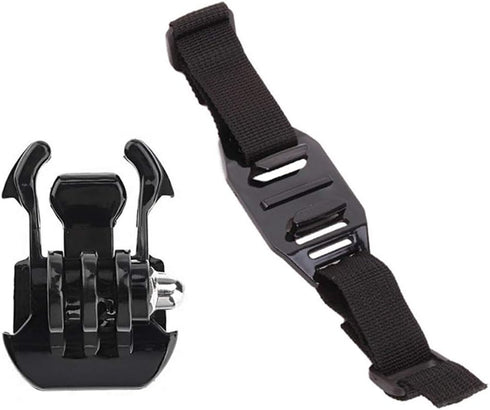 Acxico Vented Helmet Strap Mount for GOPRO Camera with Quick Release Buckle Mount
