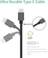 Rapid USB C Car Charger, Quick Charge 3.0 Dual USB 18W Fast Charger for Samsung Galaxy S23/S22/S21/Note 20/Ultra/10/Plus