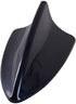Possbay Glossy Black Car Decorative Shark Fin Antenna, ABS Plastic, Universal Fit with Adhesive Tape