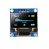 6PCS 0.96 12864 128x64 SSD1306 I2C 0.96 inch 4 Dorhea OLED Display Module Pixel LCD Yellow Blue Driver Board Serial IIC