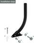 1 Antenna Mount - BY ONE Attic Adjustable Weather Proof Outdoor TV Antenna Mounting Pole Universal Mount Brackets