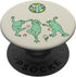 Funny Frog Disco Dance 70s 80s Groovy Hippie Funky PopSockets Standard PopGrip